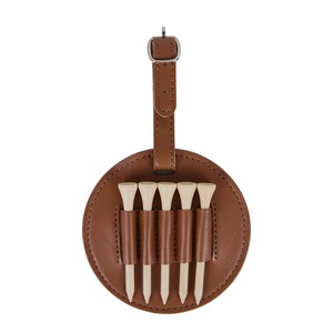 PU Leather Golf Tee Holder