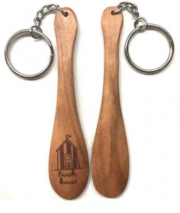 Paddle Shaped Keychain