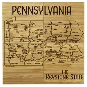Pennsylvania Puzzle Coaster Set