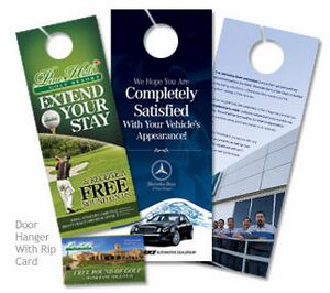 Perforated Door Hanger (4.25"x11")