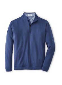 Peter Millar Men's Perth Performance Melange Quarter-Zip