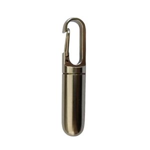 Pill Case With Carabiner
