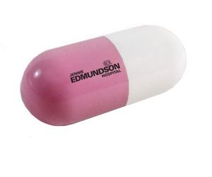 Pill Shaped Digital Clock
