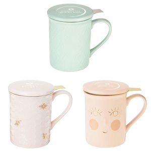 Pinky UpÂ® Annetteâ„¢ Ceramic Tea Infuser Mug