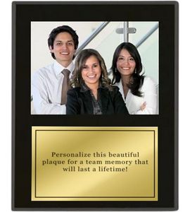 Players Photo Award Plaque - 9"x12"