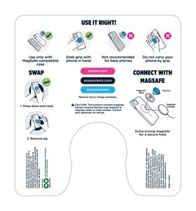 PopSockets PopGrip for MagSafe - Round
