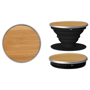 PopSocketsÂ® Flex Mount With Pop Wood