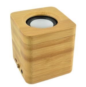 Portable Bamboo Bluetoothâ„¢ Speaker (2" x 2" x 2")