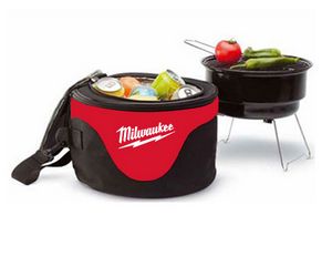Portable Charcoal Grill and Cooler