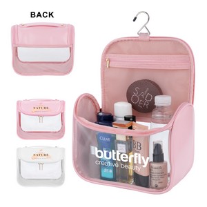 Portable Hanging Clear Toiletry Bag