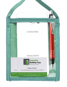 Pouch With Front Zipper Pocket