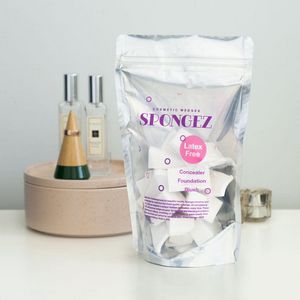 Pre-Labeled Packing Pouch (Silver Pouch 3"x5" with 2"x3" label)