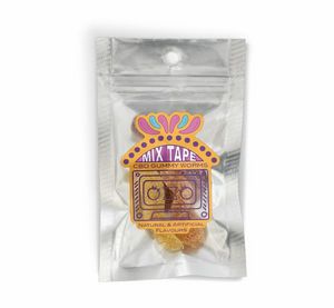 Pre-Labeled Packing Pouch (Silver Pouch 5"x7" with 3"x4" label)