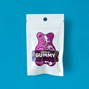 Pre-Labeled Packing Pouch (White Pouch 3"x5" with 2"x3" label)