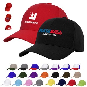 Premium 6 Panel Structured Baseball Cap