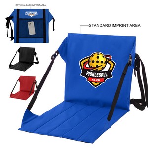 Premium Folding Stadium Seat With Back Support For Bleachers