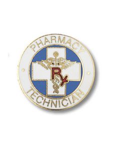 Prestige Medical - Pharmacy Technician Cloisonne Pin