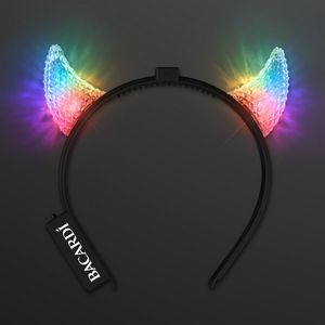 Prismatic LED Devil Horns
