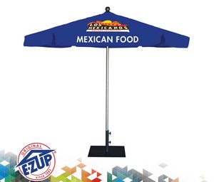 ProUmbrellaâ„¢ - 7.5' Hexagon Color Imprint Umbrella w/Valance