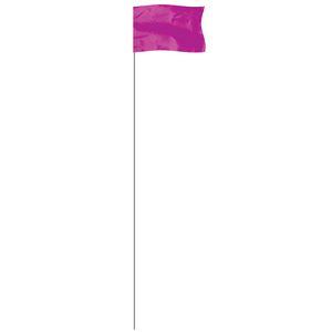 Purple 5" x 8" Marker Flag on a 36" Wire