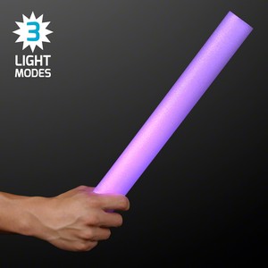 Purple Foam Light Sticks 16" Cheer Sticks - BLANK