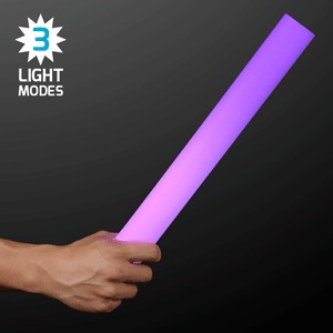 Purple Foam Light Sticks 16" Cheer Sticks - BLANK