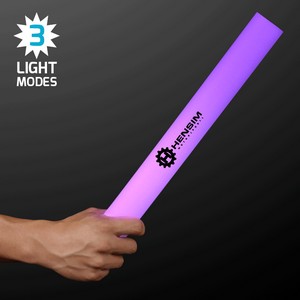 Purple Foam Light Sticks 16" Cheer Sticks - PRINTED