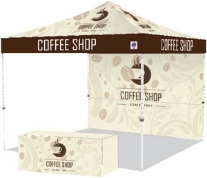 Pyramidâ„¢ Instant ShelterÂ® Bundle #4 w/Digitally Printed Top