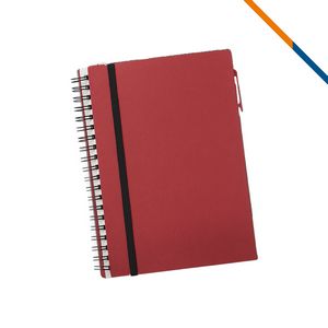 Rabia Elastic Closure Spiral Notebooks