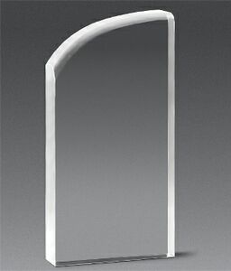 Radius Acrylic Award - Small