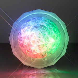 Rainbow Flash Rave Ring with Light Trails - PRINTED