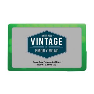 Rectangle Credit Card Mints