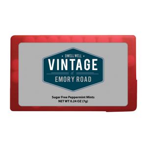 Rectangle Credit Card Mints
