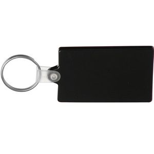 Rectangle Soft Plastic Keychains