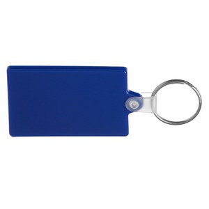 Rectangle Soft Plastic Keychains