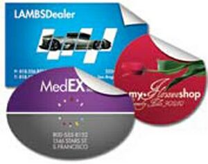 Rectangle Stickers w/ UV Coating (5"x7")