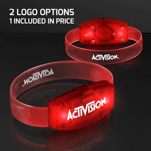Red "Galaxy Glow" LED Band Bracelet