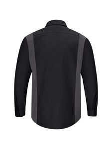 Red Kap Shirts - Men's Long Sleeve Performance Plus Shop Shirt