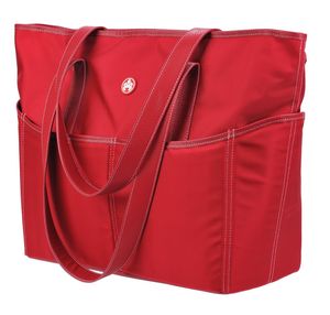 Red/White Tote Bag - Large