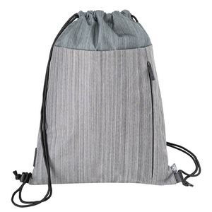 RejuVeÂ® MOTO Recycled Heather Drawstring Bag