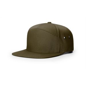 Richardson® 257 7 Panel Twill Strapback Hat