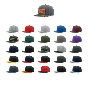 RichardsonÂ® 510 Acrylic Wool Blend Flatbill Snapback Hat