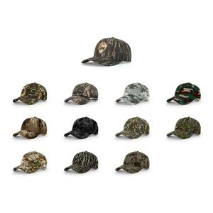 RichardsonÂ® 843 Casual Twill Camo Strapback Hat