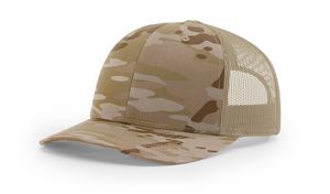 RichardsonÂ® Printed Tactical Trucker Cap