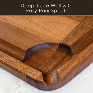 Rock & Branch® 600SI Acacia Cutting Board
