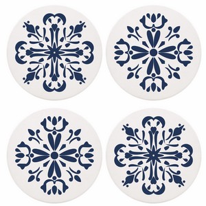 Round Absorbent Ceramic Coaster