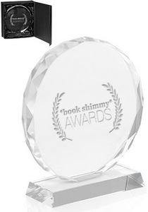 Round Edge Crystal Glass Awards