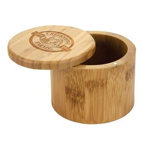 Round Salt Box w/Magnetic Swivel Lid