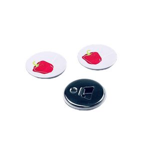 Round Tin Bottle Opener Fridge Magnet