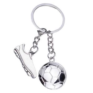 Runner Soccer Shoe Keychain